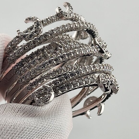 Sterling Silver Moon Ring – Unique Celestial Gift for Her - Picture 8 of 8